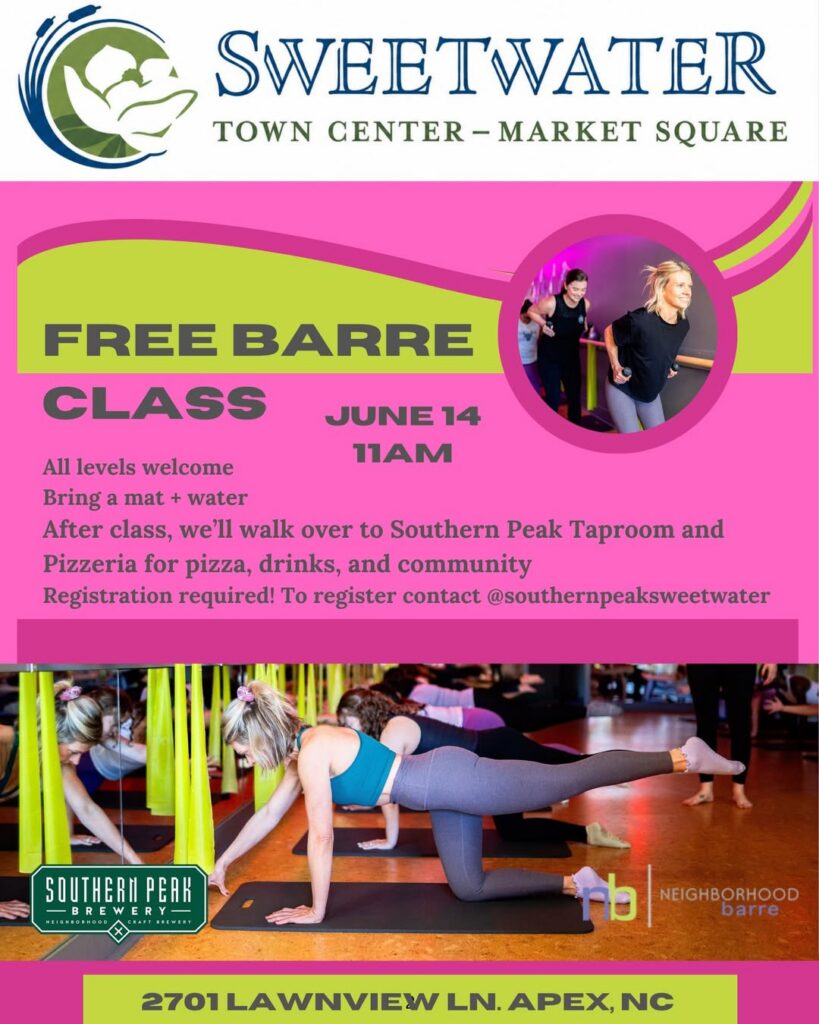 Barre Class on the Lawn