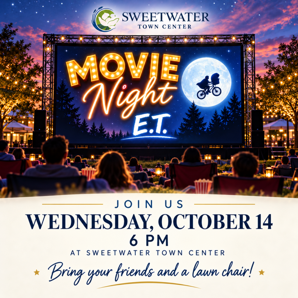 E.T. Outdoor Movie Night at Sweetwater Town Center | Apex, NC