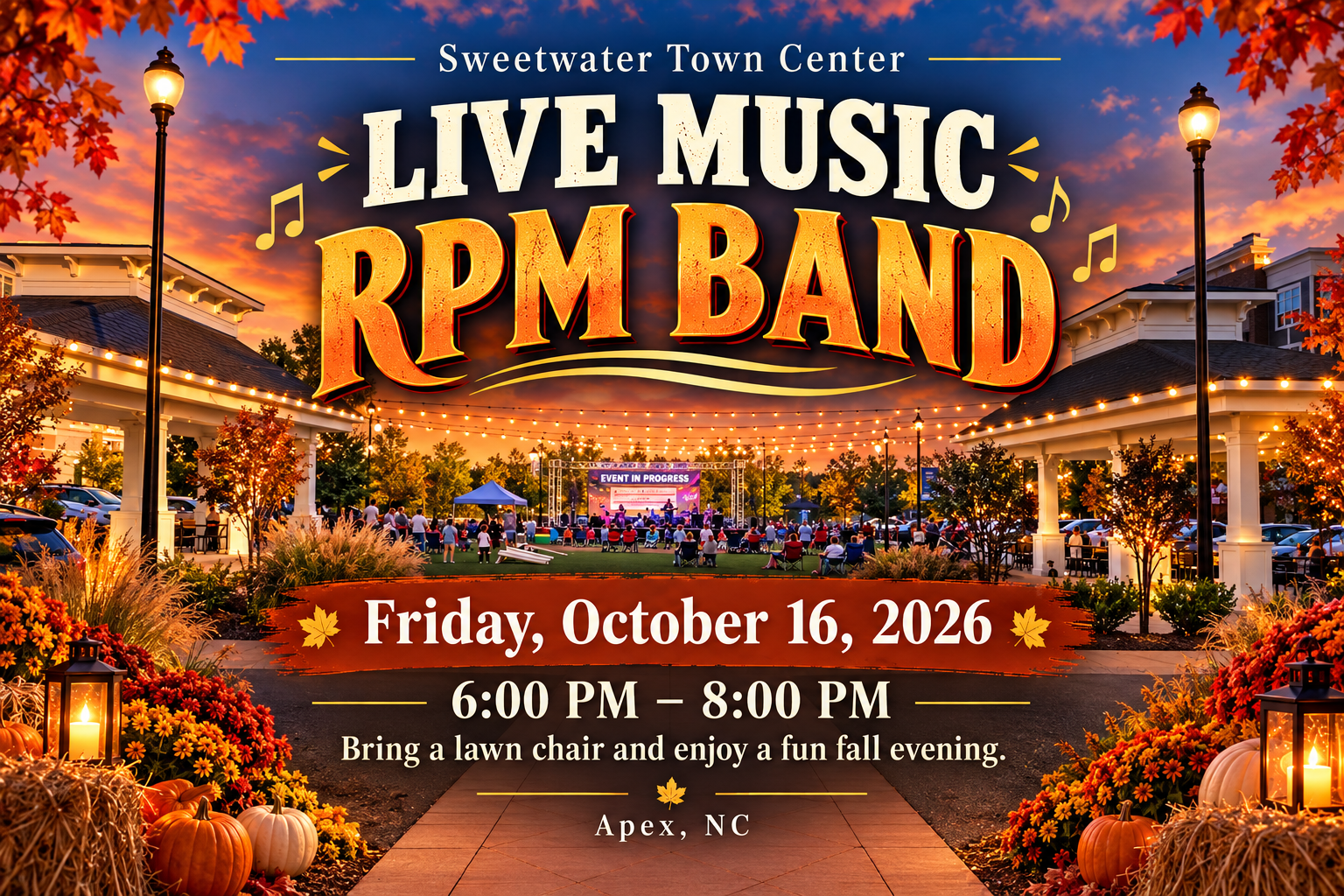 RPM Band Live at Sweetwater Town Center